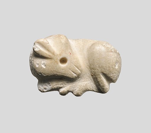 Seal amulet in the form of a reclining cow