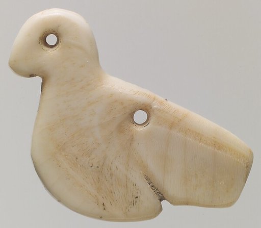 Pendant amulet in the form of a  bird