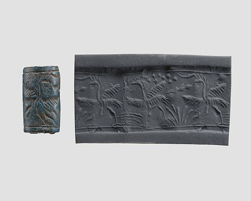 Cylinder seal with animals