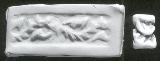 Cylinder seal with geometric design