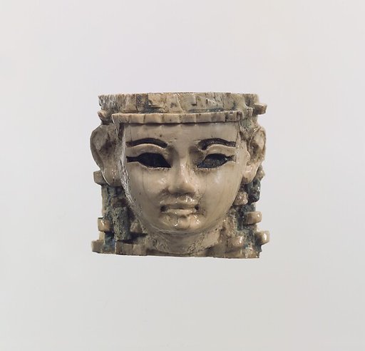 Head of a male or female figure