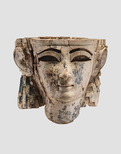Head of a male or female figure