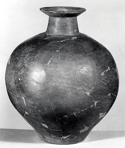 Ovoid jar