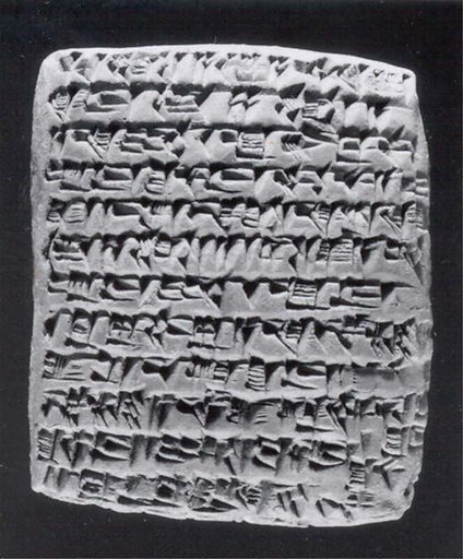 Cuneiform tablet: statement before witnesses