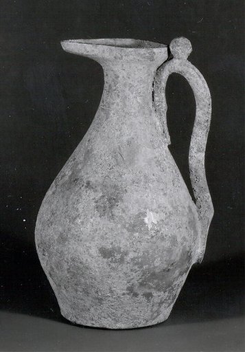 Pewter ewer