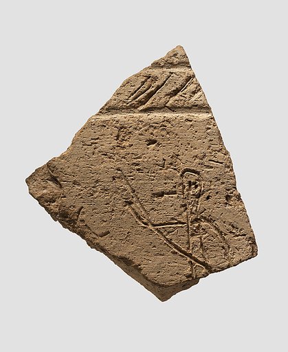 Jar sherd with incised decoration