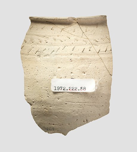 Bowl rim sherd