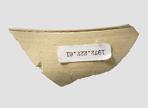 Bowl rim sherd