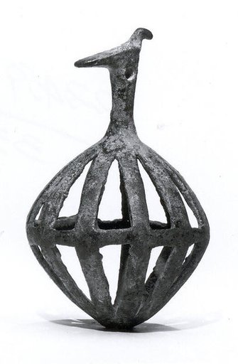 Openwork rattle bell