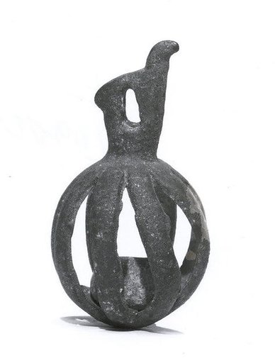 Openwork rattle bell