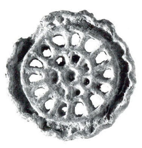 Compartmented stamp seal
