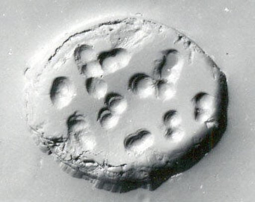 Drilled half almond seal