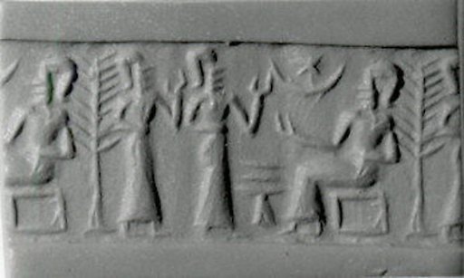Cylinder seal and modern impression