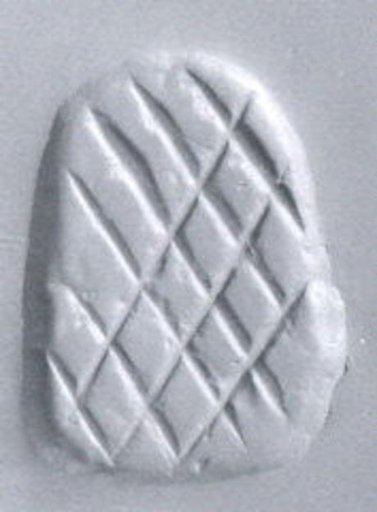 Loop-handled wedge-shaped stamping device