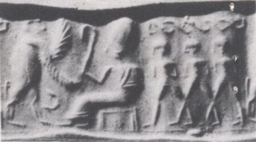 Cylinder seal and modern impression