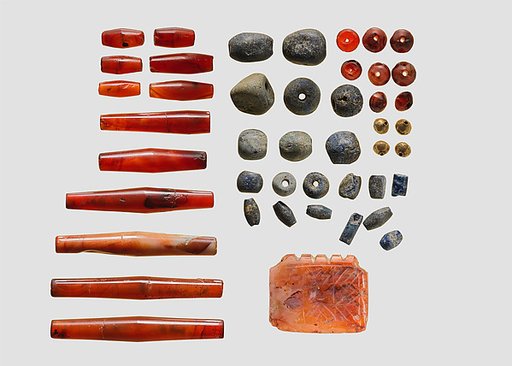 Pendant and beads