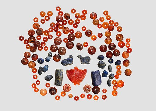 Pendant and beads