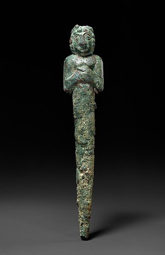 Foundation figure of a deity