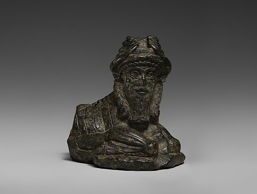 Human-headed bison