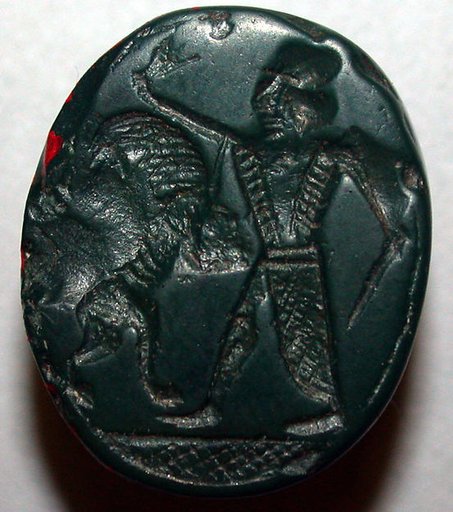 Scaraboid seal