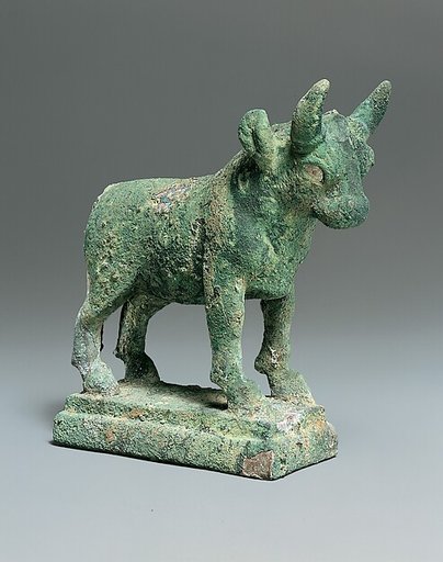 Standing bull