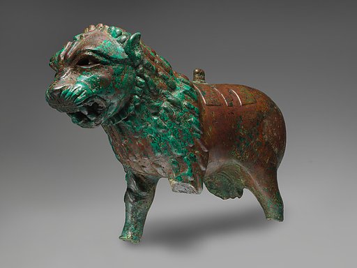 Figure of a lion