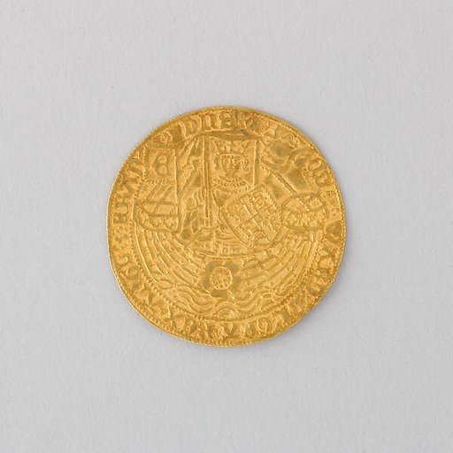 Coin (Noble, Rose) Showing Edward IV