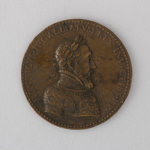 Medal Showing Henry II of France