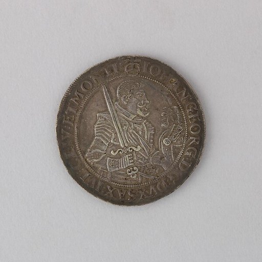 Coin (Thaler) Showing John George I, Duke of Saxony