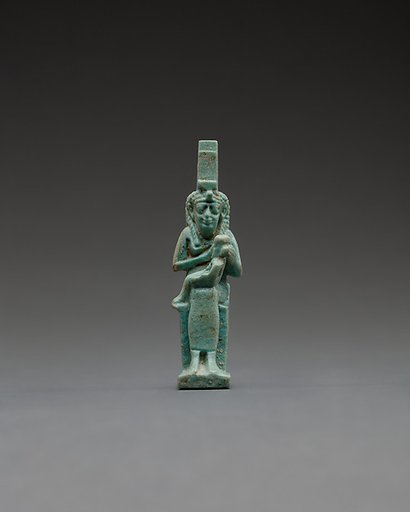 Figure of Isis nursing Horus