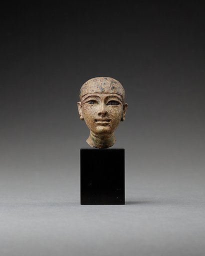 Head of a Statuette of Ptah