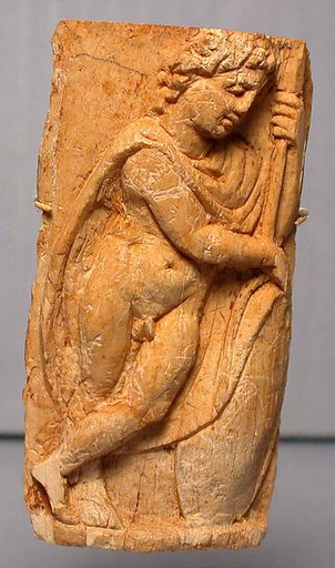 Panel with Warrior Resting