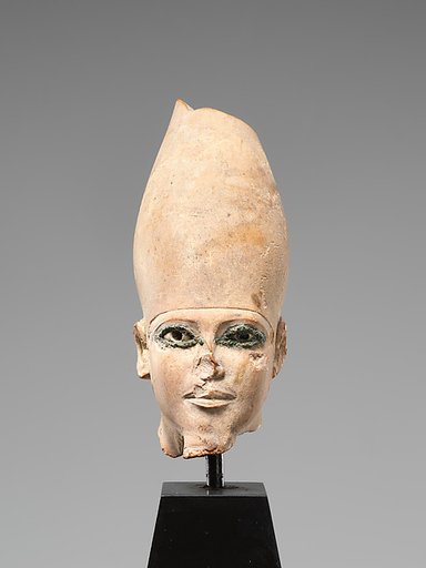 Head of a King, Probably Khafre, Wearing the White Crown