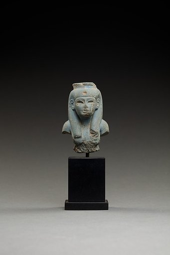 Upper part of Isis, from a figure of the goddess nursing Horus