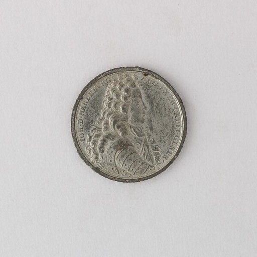 Medal Commemorating the Battle of Blenheim, showing the Duke of Marlborough