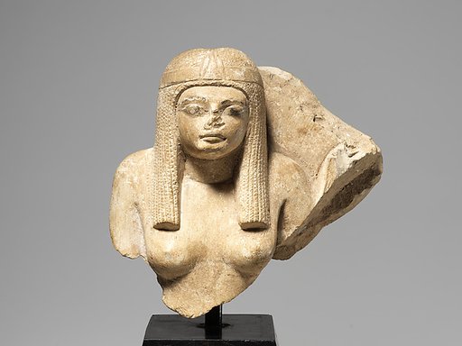 Upper Part of a of  Woman from a Pair Statue