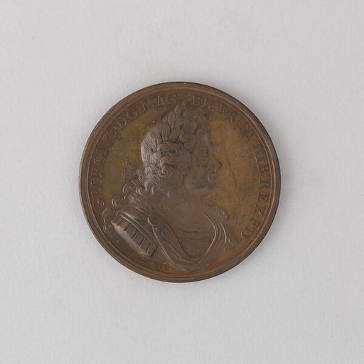 Medal Commemorating Preston Taken, Showing George I