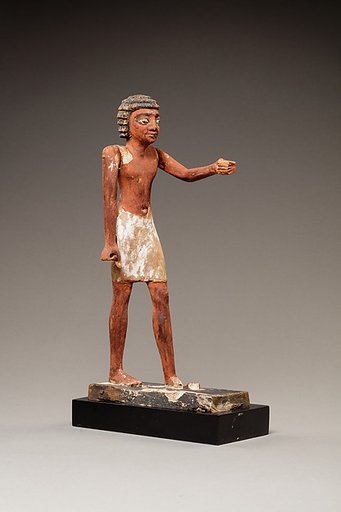 Statuette of a Striding Man in a Kilt