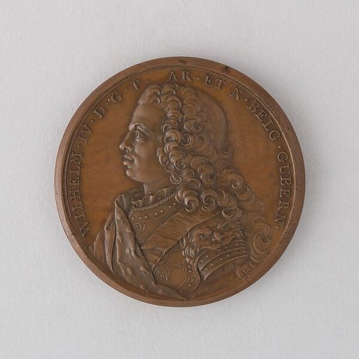 Medal Showing William IV, Prince of Orange
