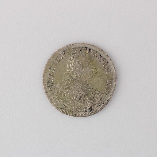 Coin (Thaler) Showing Frederick the Great