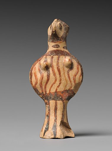 Terracotta female figure