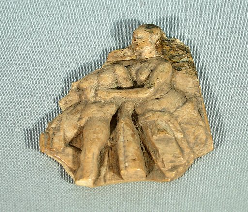 Panel with Lovers