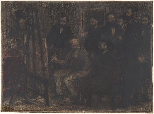 Manet's Studio in the Batignolles