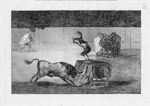 The Bullfight, plates 1-33 (La Tauromaquia); First edition, 1816