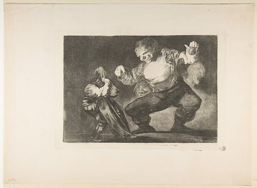 'Dancing Giant' from the 'Disparates' (Follies / Irrationalities)