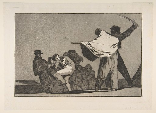 'Well-Known Folly' from the 'Disparates' (Follies / Irrationalities, Plate A)