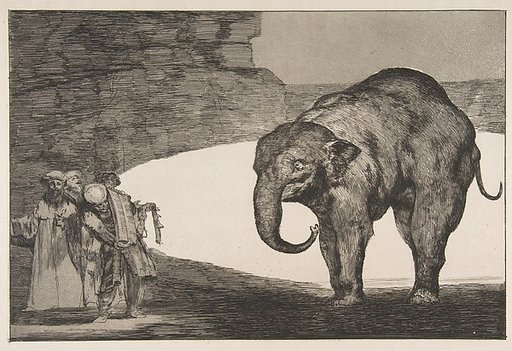 'Animal Folly' from the 'Disparates' (Follies / Irrationalities)