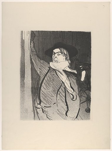 Aristide Bruant (from Le Café Concert)