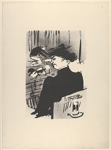 A Spectator (from Le Café Concert)