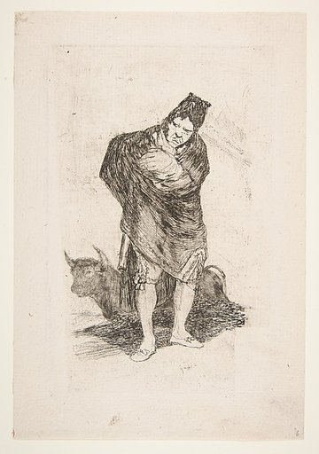 The cloaked man